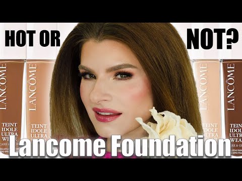 Lancome Care and Glow Foundation | 13 Hour Wear Test on Oily Skin!