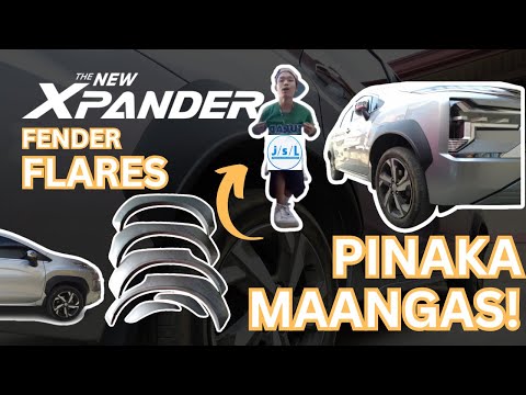 Xpander Fender Flares/ Over Fender Installation - DIY