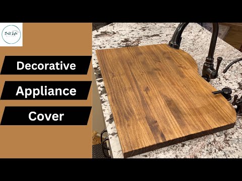 How to make a decorative sink cover