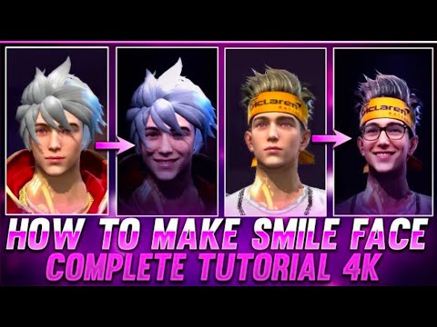 HOW TO MAKE SMILE FACE CHARACTER |🙁👉🏻🙂| COMPLETE 4K TUTORIAL ❤💫