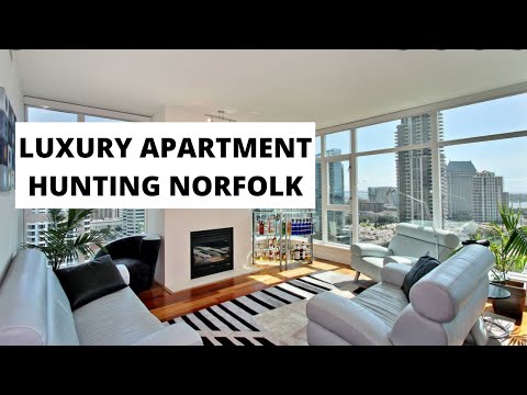 LUXURY APARTMENT HUNTING | DOWNTOWN NORFOLK,VA
