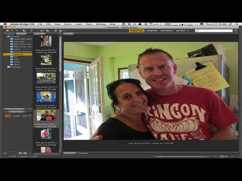 Renaming Files and Image Processing in Bridge and Photoshop