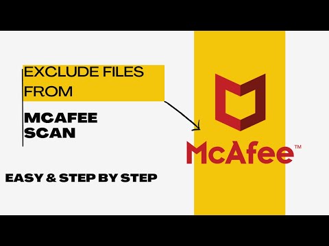 How to exclude file from McAfee antivirus scan - EASY GUIDE
