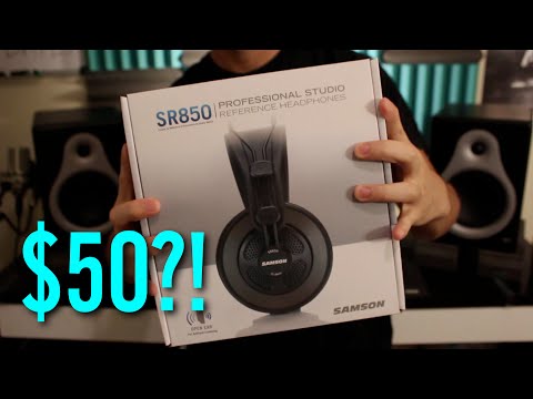 Best Headphones Under $50: Samson SR850 Review (2024)