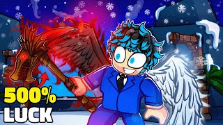 I Unlocked NEW Dragon Head Pickaxe on The Forge!