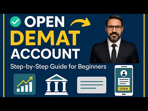 "How to Open a Demat Account Online | Step-by-Step Guide for Beginners 2025"