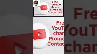 #Free YouTube channel promotion comment me #channelpromotion #channelpages