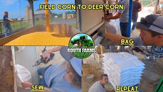 Field Corn To Deer Corn: Homemade Grain Bagging Setup