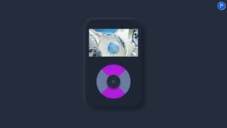 Neumorphic design video animation created in Powerpoint slide - w/n morph 2021