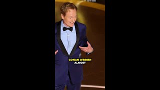 Conan's Oscars joke almost got cut! #Shorts #Oscars #ConanOBrien #KendrickLamar #Drake #Comedy