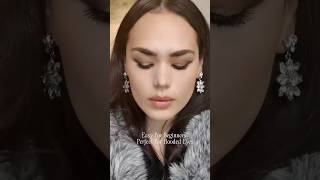 Easy Eyeshadow Hack For Hooded Eyes For Beginners #makeup #makeupforbeginners #hoodedeyes #beauty