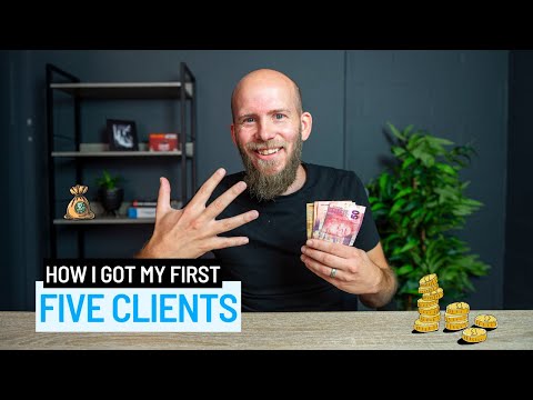 How I got my first 5 clients!