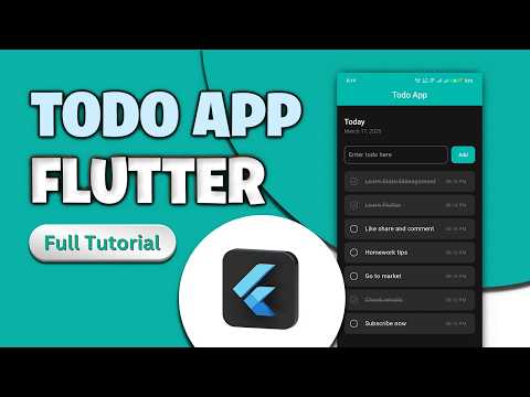How to create an app in Flutter | Complete Beginner Guide with CRUD Operations