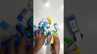 Eraser Collection | Different Brands' Eraser Haul | apsara/DOMS/Mapped | Types of Erasers || #shorts