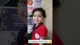 Laughter and learning, the perfect formula! Where science meets fun! 🎉 #funwithscience #littlehands