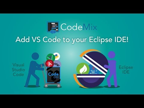 VS Code & Eclipse together with CodeMix 3: Python, Vue, Angular, TypeScript and more!