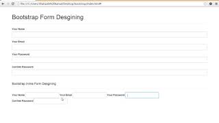 29   Bootstrap Form
