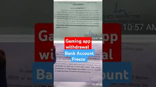Color Prediction game withdrawal Bank account freeze by cyber police #legalonlineadvice #cybercrime