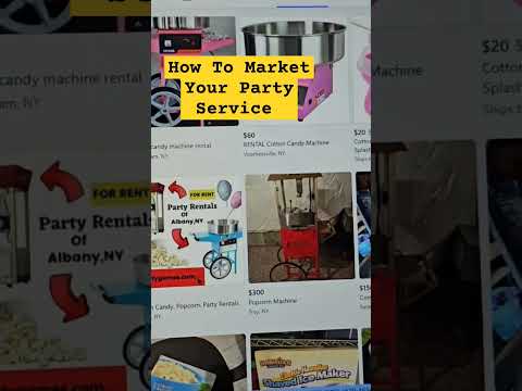 How To Market Your Cotton Candy Machine - Party Rental Tips
