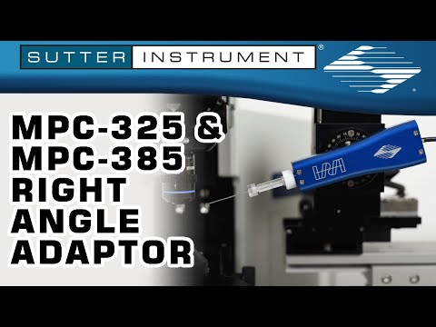 MPC-325 & MPC-385 | Attaching the Right Angle Adapter