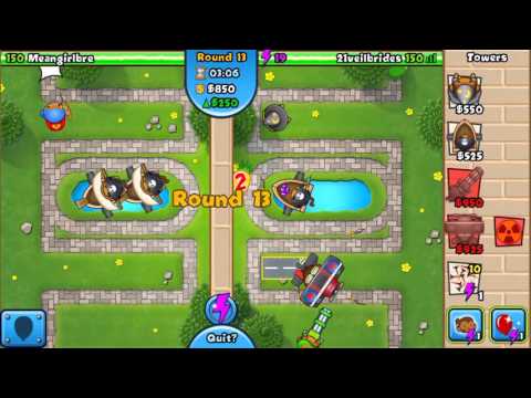 Replay from Bloons TD Battles!