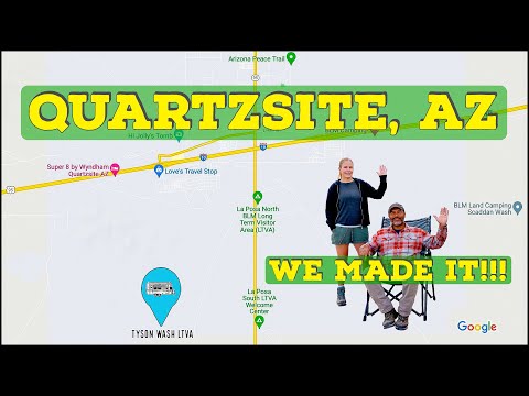 Quartzsite Bound - Moving Out To Quartzsite For The RV Show