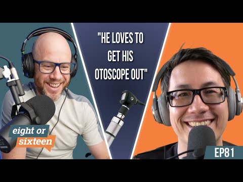 "He loves to get his otoscope out"