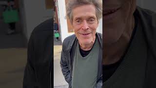Willem Dafoe describes his outfit #willemdafoe #streetstyle #outfits  #fitcheck #thepeoplegallery