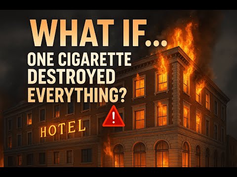 What If One Cigarette Destroys Your Hotel? | Alerteer Sense Saves the Day.