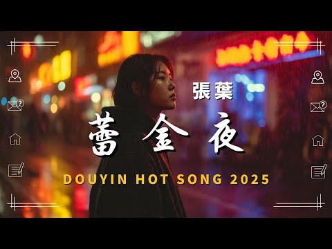 張葉蕾   金夜『你始終藏在我的心間，藏在每首歌的琴鍵。』【高音質動態歌詞Lyrics】♫