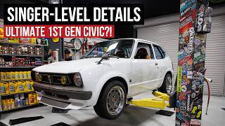 This 1st Gen Civic Is The Most Extreme Honda Restomod I've Ever Seen