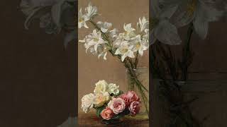 #frametv #flowers #vintageart #love #vintagearttv #nature #art #romanticambience #contemporaryart