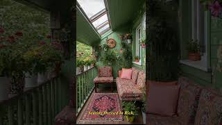 #ArchiBuzz  #CozyBalcony  #HomeDecorLovers  #SmallSpaceDesign #BalconyGoals   #NatureInDesign