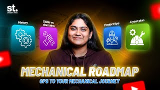 Mechanical Engineering Roadmap 2025 | From First Year to Dream Career | Engineering | Student Tribe