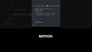 Create Cool Text Animation with Framer Motion Tutorial #tailwind #coding #code #css #web #javascript