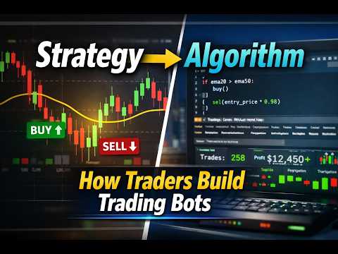 How Trading Strategies Become Algorithms | Step-by-Step Algo Trading Explained for Beginners