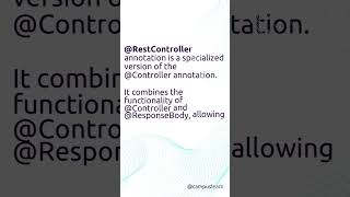 @RestController - Spring Annotation