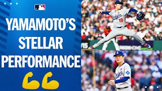 Yoshinobu Yamamoto SHOWED OUT in Cleveland! 😮‍💨 | 山本由伸ハイライト
