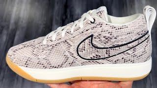 Nike Book 1 Python Leather Basketball Shoes
