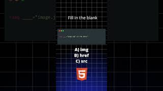 What attribute loads your image?  #HTMLQuiz #CodeSmarter #FrontendTips #LearnHTML  #devforall