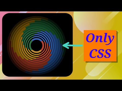 Creative CSS Animation Effect || CSS Circular Animation