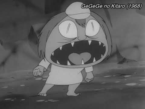 GeGeGe No Kitaro (1968) - Kitaro fights over bat