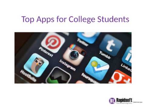 Top Apps for College Students