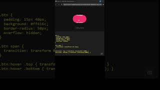 Split Text Hover Button Effect Using CSS | Creative UI Animation #CSS #HTML #JavaScript #Coding