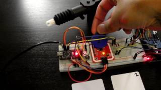 Home Security: Access Control System Using NFC and Micro Linear Actuator Video 2