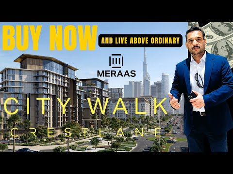 JUST $550K to Own in Dubai’s Most Luxury Community | Meraas City Walk | CRESTLANE LAUNCH
