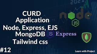 CURD Application Node  Express Ejs mongodb tailwind css  dashboard design #12