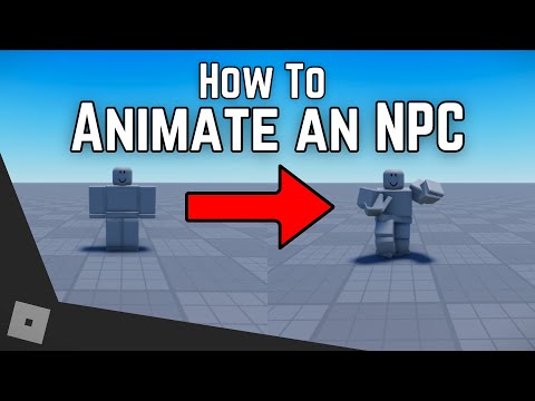 How To Give an ANIMATION TO AN NPC | Roblox Studio Guide