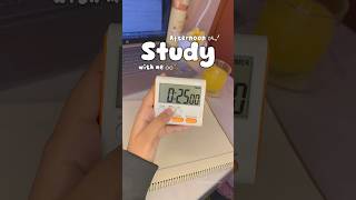 Study vlog ☕️ Study with me 📚 ASMR ✨ #studymotivation #shorts