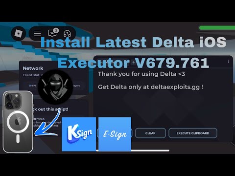 How to Download Delta Executor iOS V679.761 (UPDATED IPA) 2025